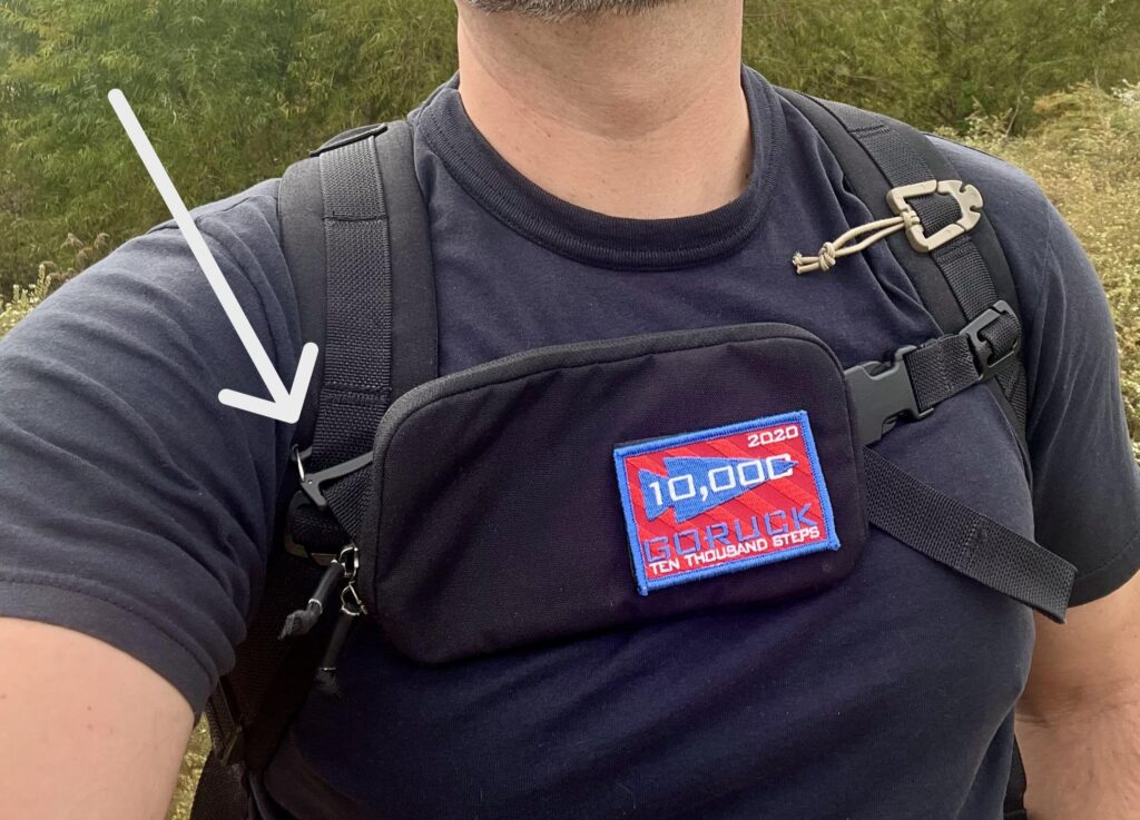 GORUCK THE BULLET 15L【Sternumストラップ付き】 Why the